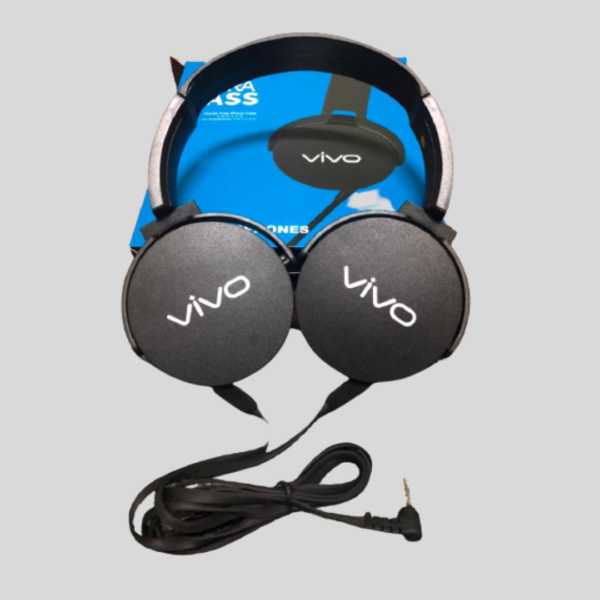 Vivo Bass Headphones with wire and mic