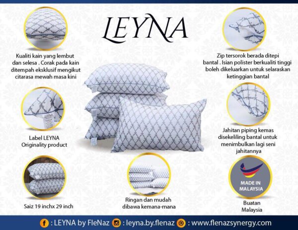 Bantal Leyna Ejazmine Com