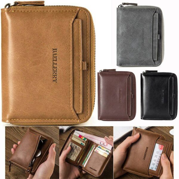 BMK Men Wallet PU Leather/Dompet Lelaki - Image 6