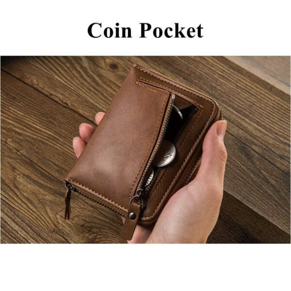 BMK Men Wallet PU Leather/Dompet Lelaki - Image 9