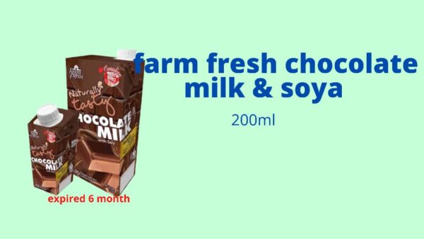 Farm Fresh Chocolate Milk and soya (1litre) - Image 2