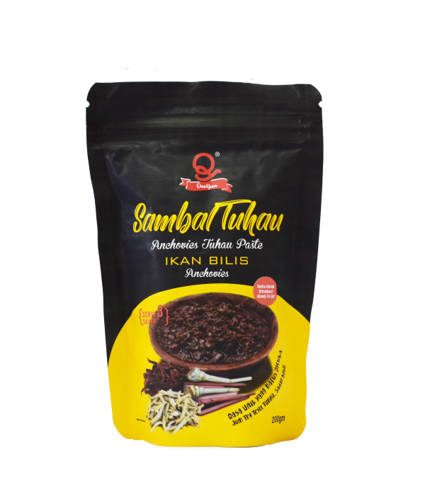 [QueYun Sambal Tuhau 200g] Anchovies Tuhau Paste Muslim Produk original resepi dari Sabah - Image 2