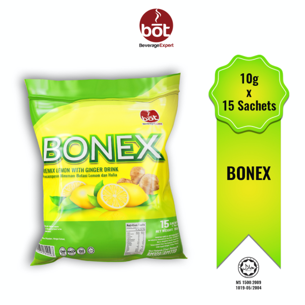 BONEX MINUMAN PRACAMPURAN BOTANI LEMON DAN HALIA