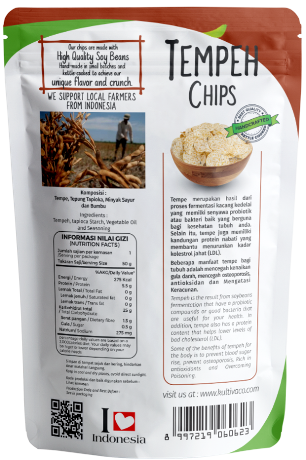 Woh Tempeh Chips Original - Image 2