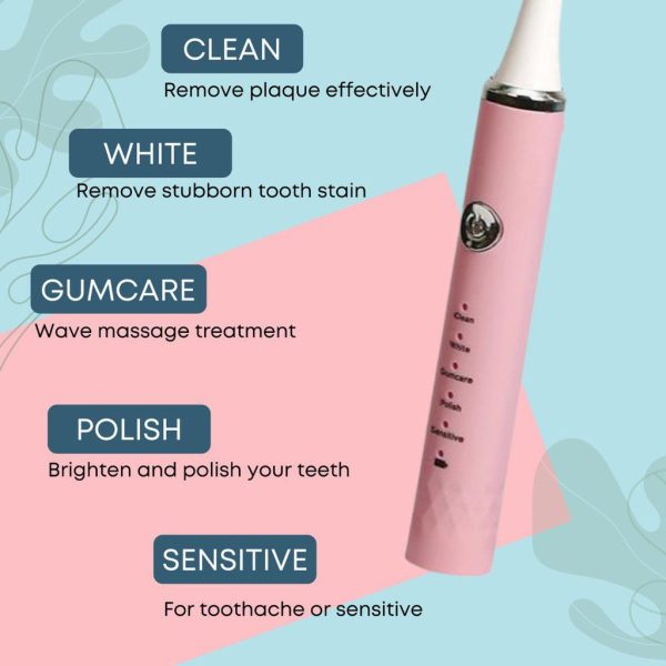 BMK Ultrasonic Sonic Tooth Electric Brush Teeth - Image 3