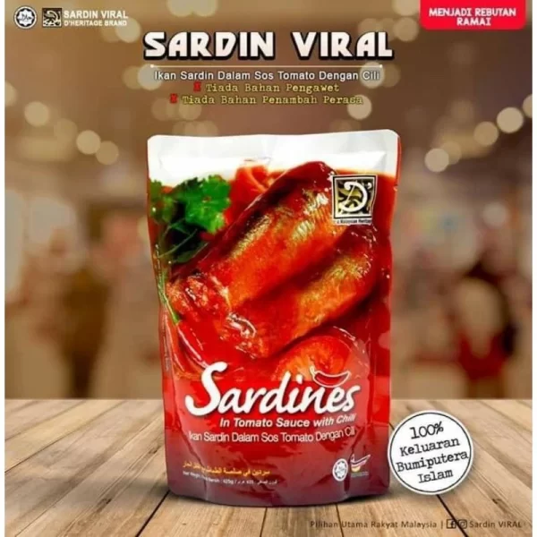 Sardin Dalam Sos Tomato dengan Cili - Image 2